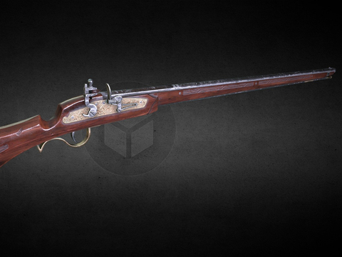 Long musket rifle firearms