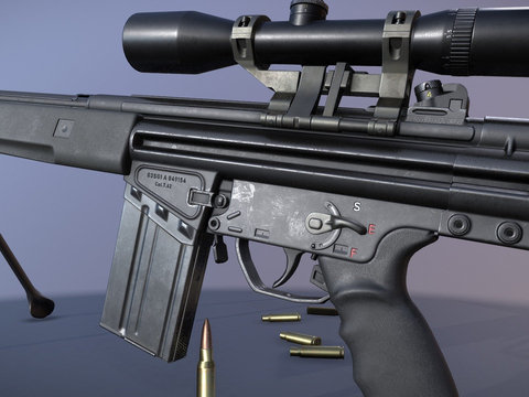 G3SG-1 sniper rifle