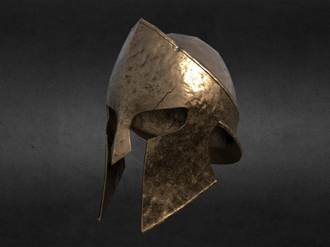 Spartan Helmet Heavy Metal Helmet