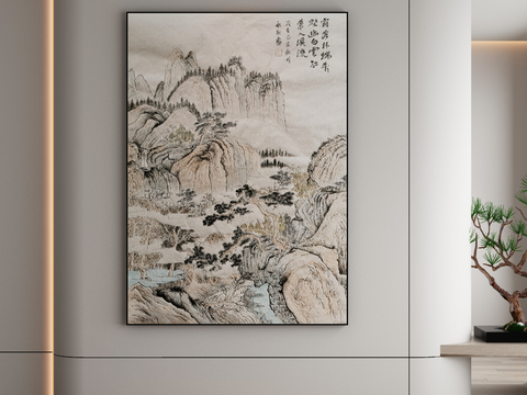 New Chinese Landscape Painting Decorative Painting