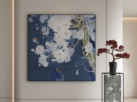 New Chinese Decorative Painting Texture Painting Hanging Painting