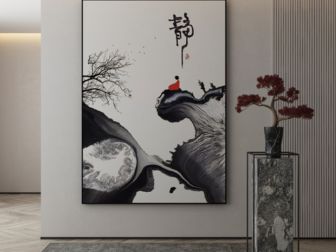 New Chinese Ink Painting Decorative Painting