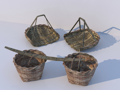 Chinese Bamboo Basket