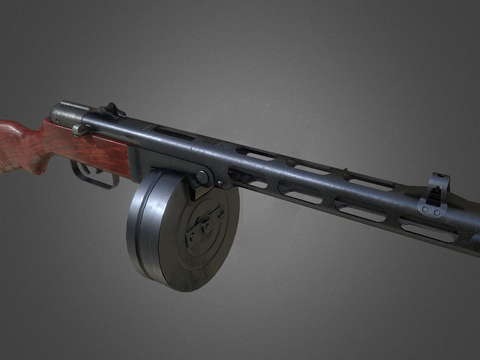 PPSH 41 disc gun