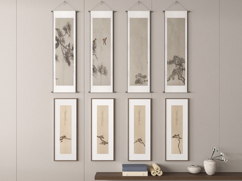 Chinese Hanging Painting scroll painting ink painting