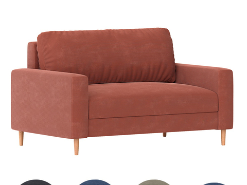 double sofa soft sofa