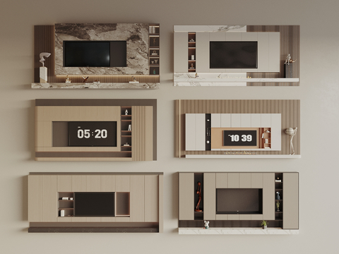 Modern TV Wall