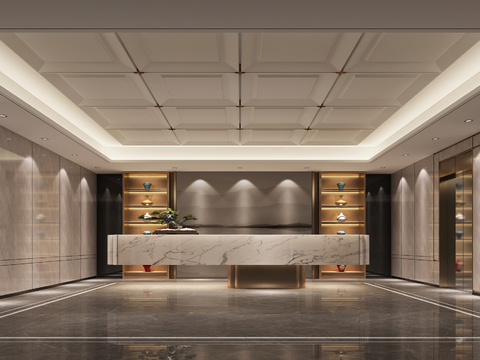 Modern Club Reception Front Desk Hotel Front Desk