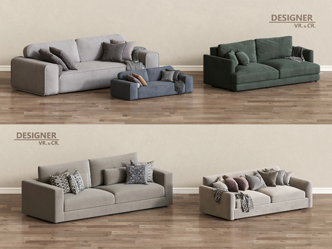 modern double sofa living room sofa