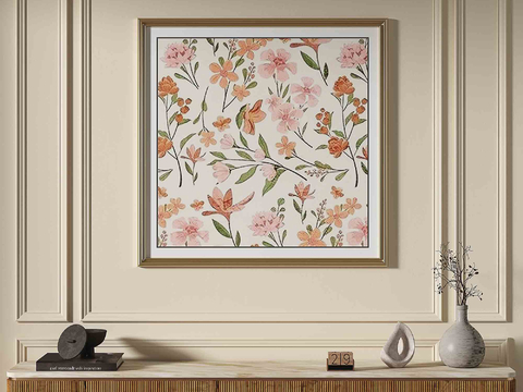 French Flower Painting Decorative Painting