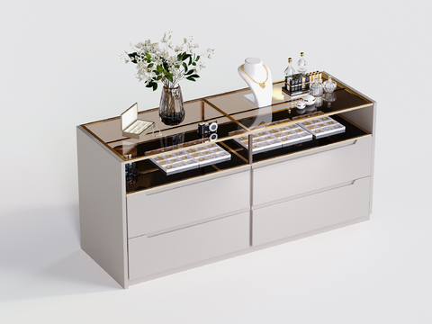 Modern Jewelry Cabinet Cloakroom Nakajima Platform