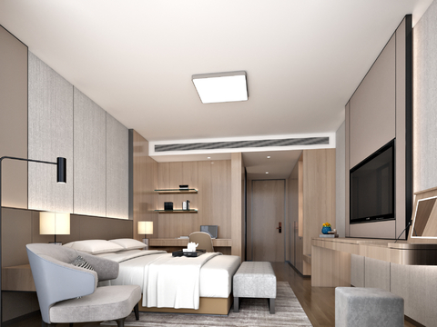 Modern Hotel Rooms