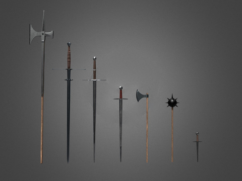 Medieval Weapon Pack Props