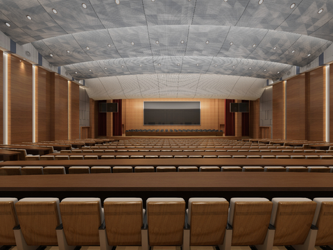 Modern lecture hall conference room