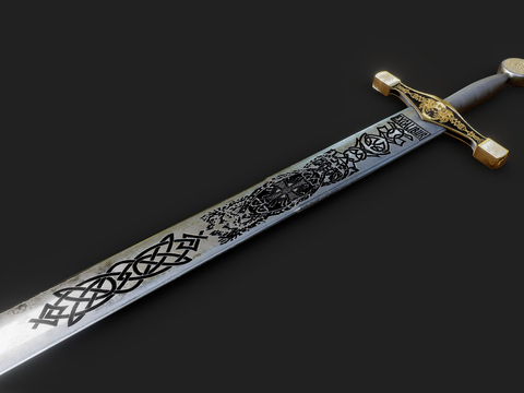 King's Sword Game Props