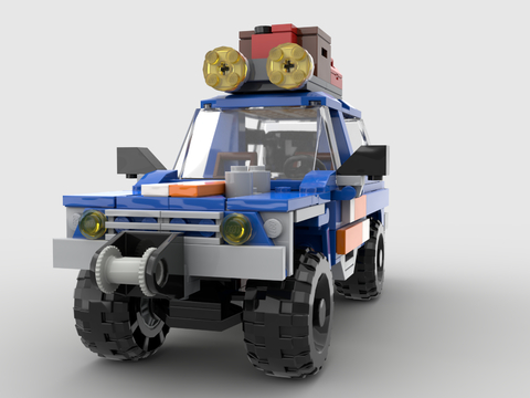 LEGO toy blocks buggy buggy 4WD