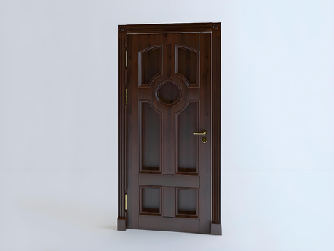 American swing door single door bedroom door