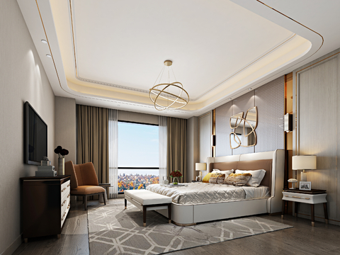 Affordable Luxury Style Bedroom Master Bedroom