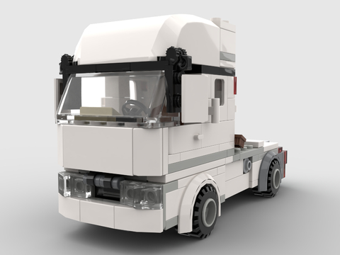 Lego toy blocks truck head truck head