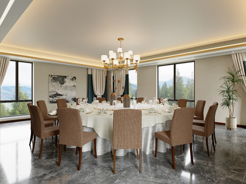 Affordable Luxury Style DiningRoom Room Box