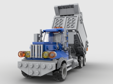 Lego toy blocks truck truck dump truck