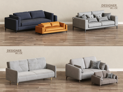 modern double sofa living room sofa