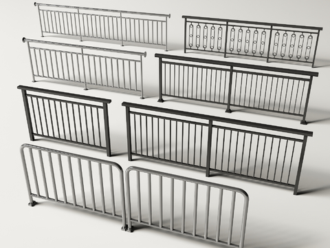 Modern Railing Guardrail Fence Balcony Railing