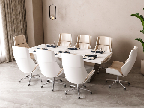 Modern Conference Table Office Table and Chair