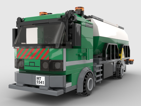 Lego toy building blocks truck tanker