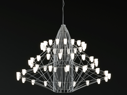 Modern Lobby Chandelier