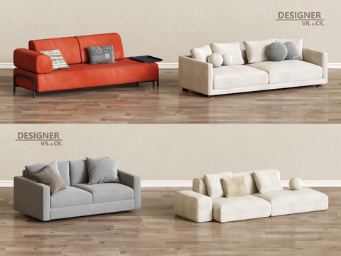 modern double sofa living room sofa