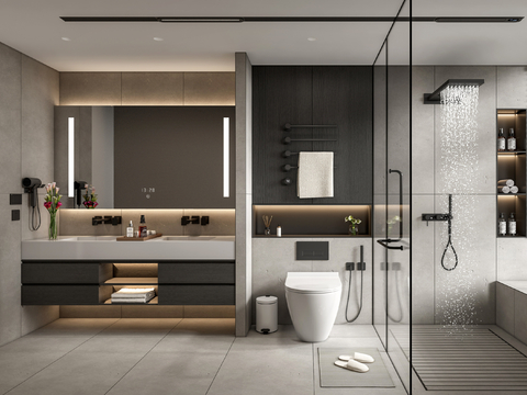 Modern Toilet Bathroom