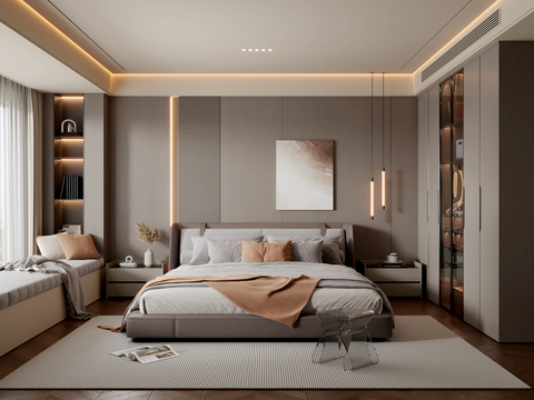 Italian Affordable Luxury Style Bedroom Master Bedroom