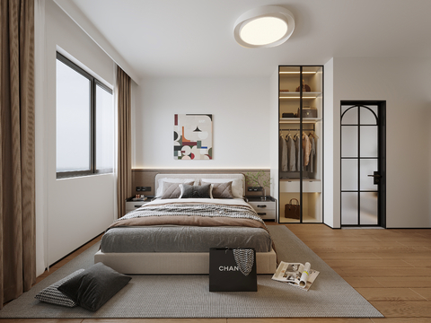 Modern Minimalist Bedroom