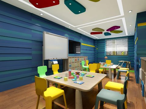 Children's Activity Room Kindergarten Classroom