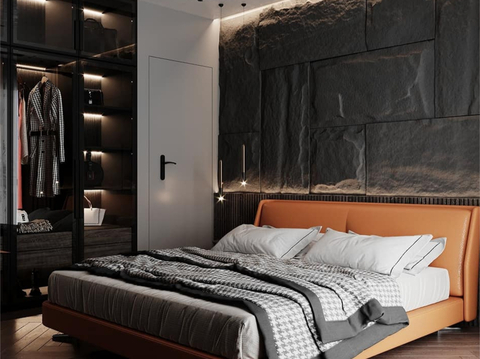 Italian Minimalist Bedroom