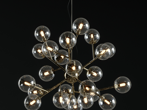 Affordable Luxury Style Glass Chandelier