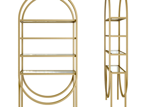 Affordable Luxury Style Storage Rack Display Rack Display Rack