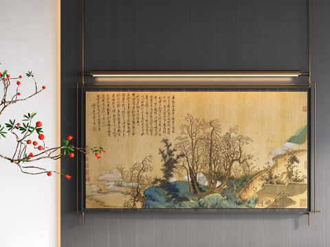 New Chinese Decorative Painting Landscape Painting Hanging Painting