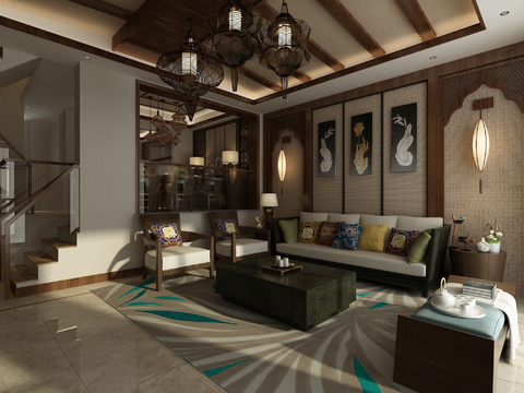 Southeast Asia Living Room