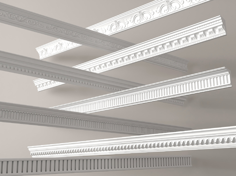 European-style gypsum line corner line