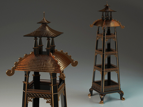 Zen Pagoda Art Ornaments