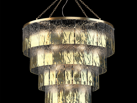 Affordable Luxury Style Chandelier Glass Chandelier