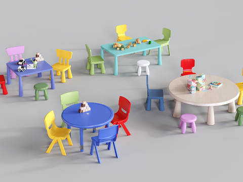 Children's Table and Chair Game Table and Chair