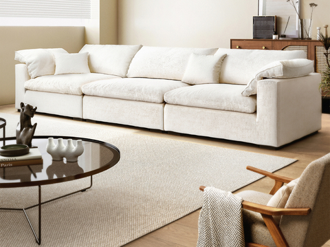 Cream style sofa