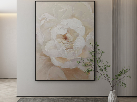 Modern Decorative Painting Flower Oil Painting