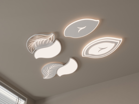 Creative ceiling lamp bedroom lamp