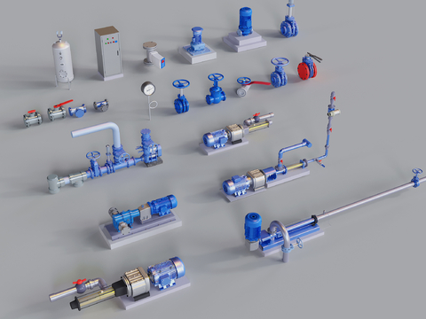 Industrial Equipment Machinery Fittings Valve Piping