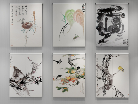 New Chinese Ink Painting Decorative Painting