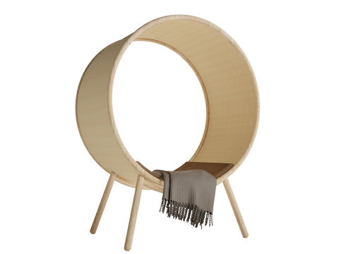 Nordic Chair Round Lounge Chair